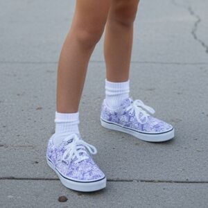 Vans Kids Purple Sneakers